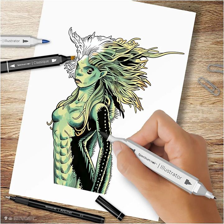 Komplet za ilustraciju HARRY POTTER: MAGICAL CREATURES