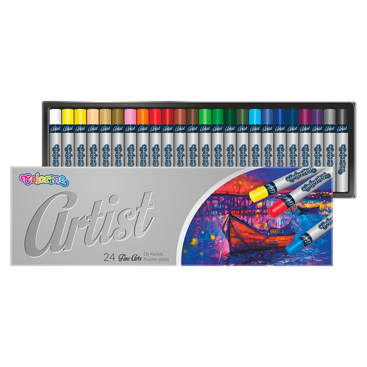 Okrugle uljane pastele Colorino Artist 24 kom