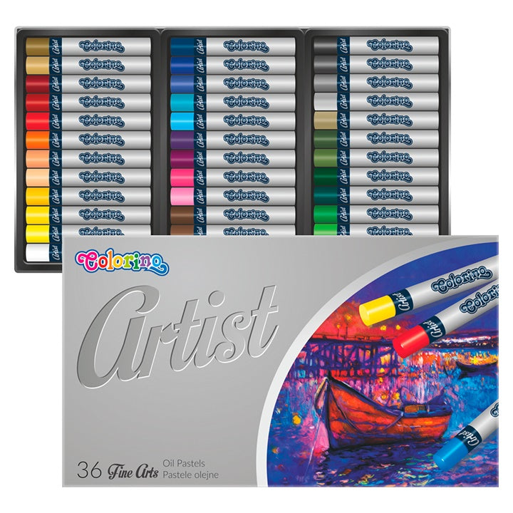 Colorino Artist okrugle uljane pastele - pakiranje od 36 komada