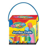 JUMBO set kreda za pločnik - 15 dijelova