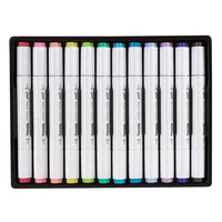 Obostrani pastelni markeri za crtanje Colorino Artist 12 kom