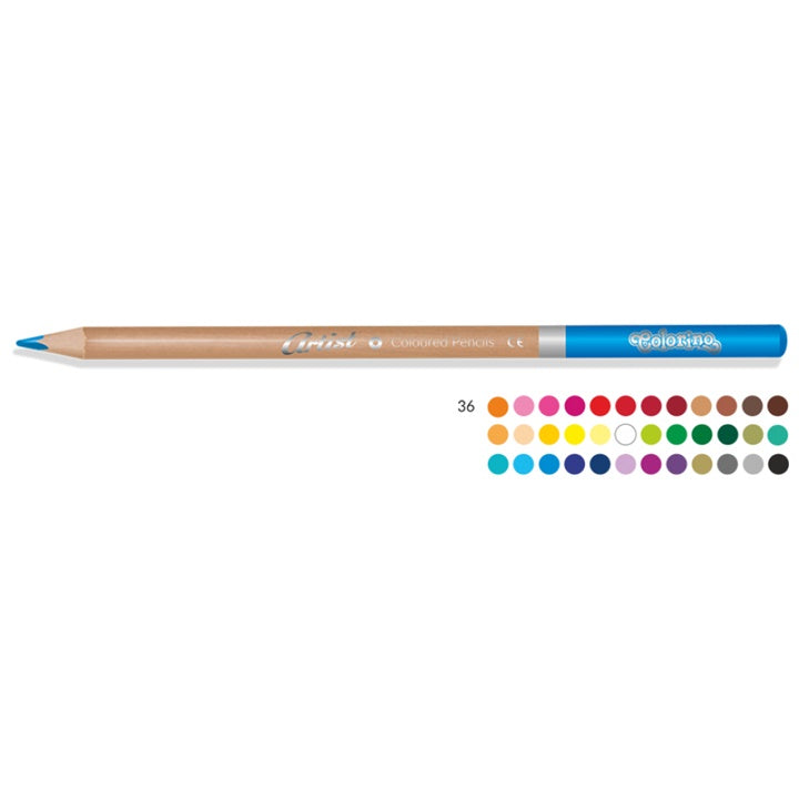Colorino Artist olovke u boji u limenoj kutiji - set od 36 komada