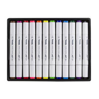 Obostrani markeri za skice Colorino Artist 12 kom