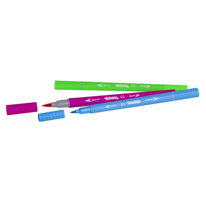 Dvostrani flomasteri za djecu Colorino 12 kom