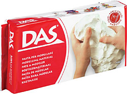 Masa za modeliranje DAS - Bijela - 500g