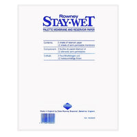 Set rezervnih papira za Daler-Rowney stay wet paletu - 15 dijelova