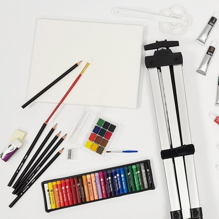 Veliki umjetnički set Daler-Rowney sa stalkom - 115 dijelni