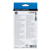 Set od 12 akvarelnih olovaka Daler Rowney s vodenim kistom