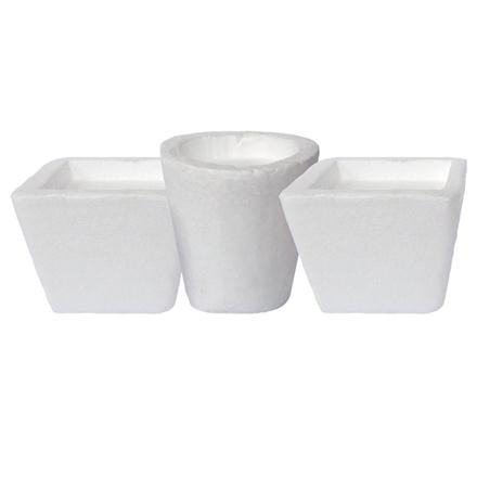 Saksije od stiropora - 3-djelni set
