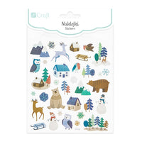 Set naljepnica Winter Landscape 33 komada