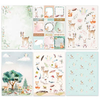 Scrapbooking papir A4 Magical Forest