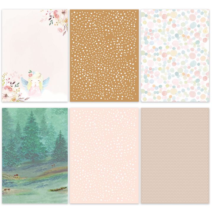 Scrapbooking papir A4 Magical Forest