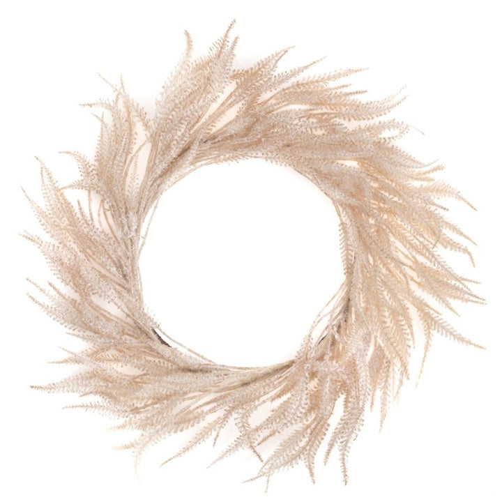 Umjetni pampas vijenac 39 cm