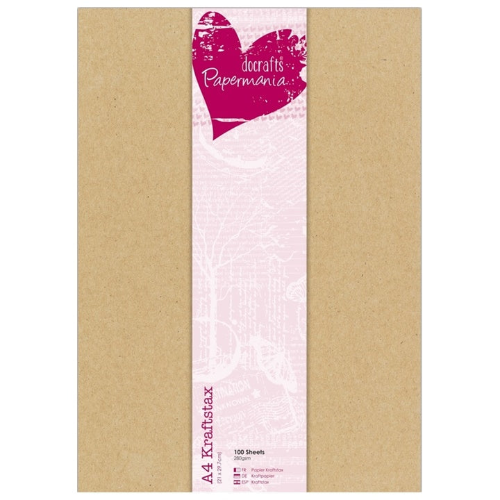 Crafty natur papir / 100 komada