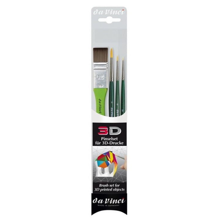 Kistovi da Vinci za 3D slikanje - set od 4 kom