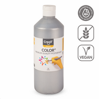 Tempera boja Creall CREALLCOLOR 500 ml - srebrna