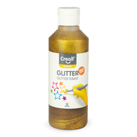 Svjetlucava boja Creall Glitter 250 ml - zlatna