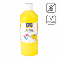 Sjajna polivinilna boja Creall Gloss 500 ml – svijetložuta