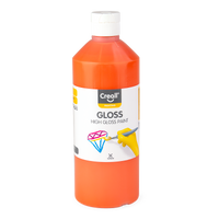 Sjajna polivinilna boja Creall Gloss 500 ml – narančasta