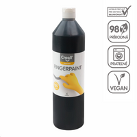 Boja za prste Creall - 750 ml – crna