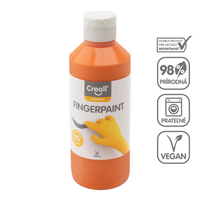 Boja za prste Creall 250 ml – narančasta
