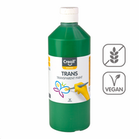 Transparentna boja Creall 500 ml – zelena