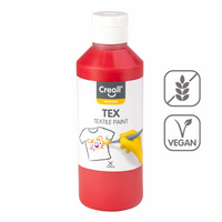 Boja za tekstil Creall Tex 250 ml – crvena