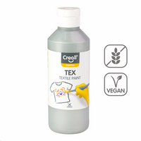 Boja za tekstil Creall Tex 250 ml – srebrna