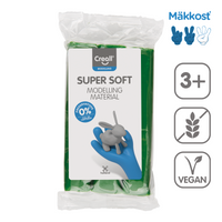 Masa za modeliranje Creall Super Soft 500 g – zelena