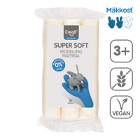 Masa za modeliranje Creall Super Soft 500 g – bijela