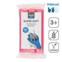 Masa za modeliranje Creall Super Soft 500 g – ružičasta