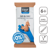 Samosušeća masa za modeliranje Creall Do&Dry hipoalergena 500 g – terakota