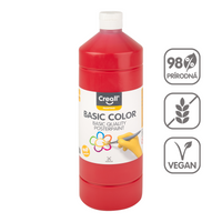 Tempera boja Creall 500 ml – crvena