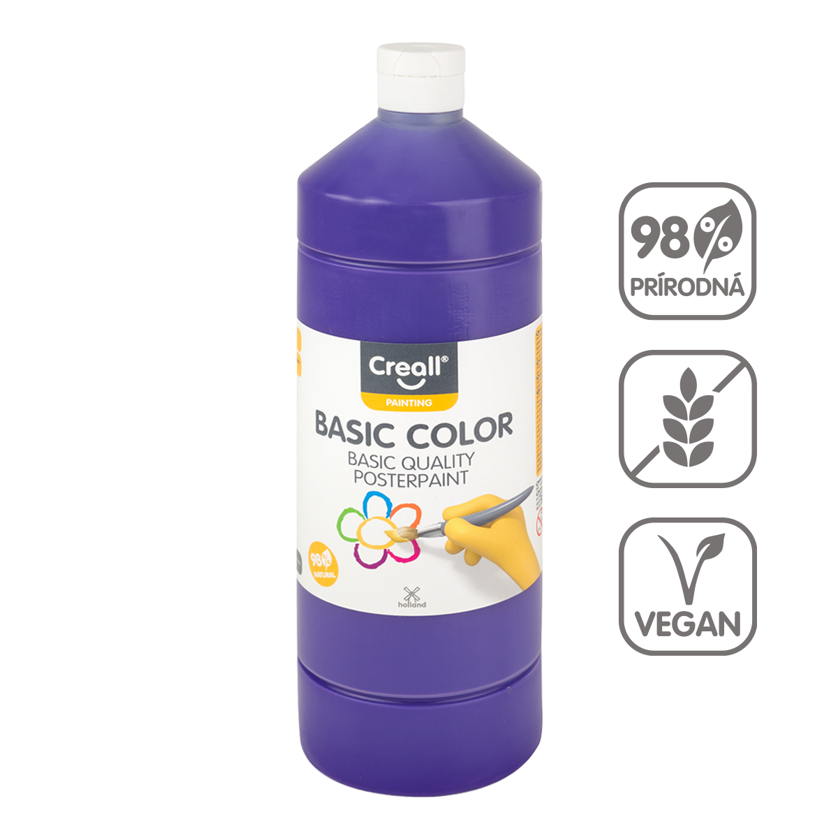 Tempera boja Creall 500 ml – ljubičasta