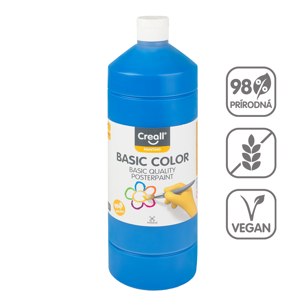 Tempera boja Creall 500 ml – plava