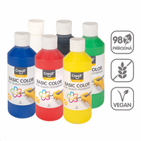 Tempere Creall – set 6 × 250 ml, miks boja
