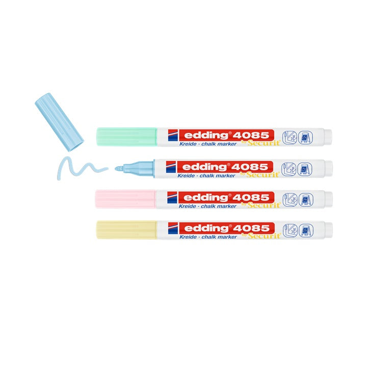 Set flomastera kredom EDDING 4085 pastelnih nijansi