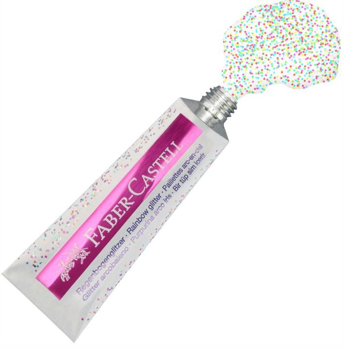 Rainbow glitter za vodene boje 2 x 12 ml