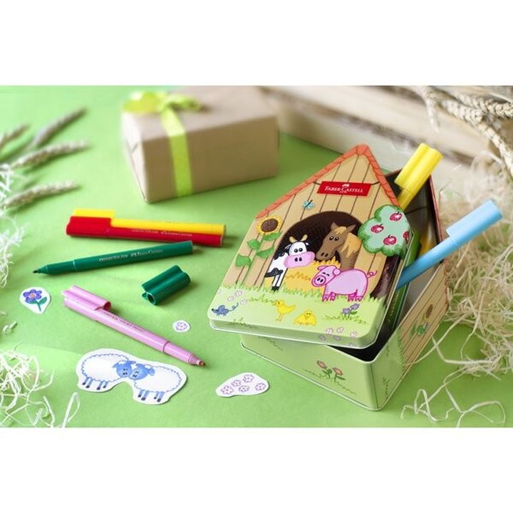 Faber-Castell oznake konektora na temu farme