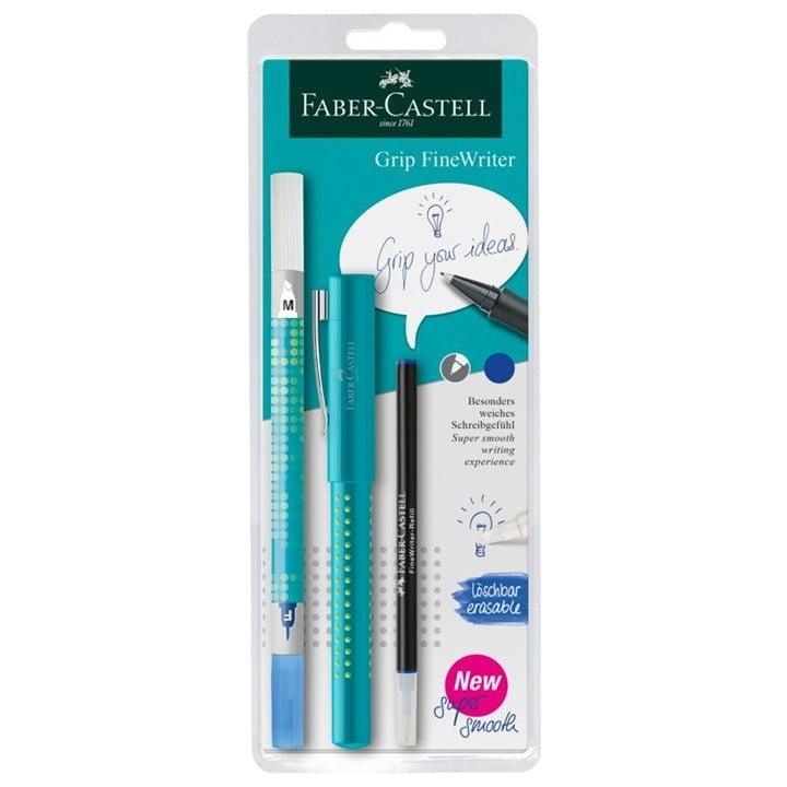 Set za pisanje Faber-Castell Grip - Tirkizna boja