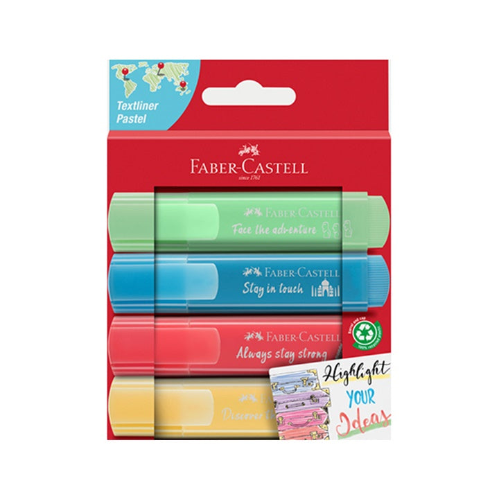 FABER CASTELL highlighter set 4 kom