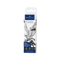 Set umjetničkih olovaka Faber-Castell - Comic black set