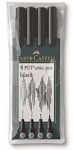 Flomasteri Art Pen PITT set 4 S-F-M-B | odaberite si varijantu