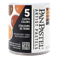 PanPastel Earth Tones Golden Set - 5 kom