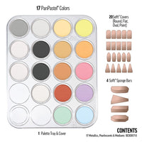 PanPastel Metalik i sedefasti set pastela sa zlatnim medijumima - 17 kom
