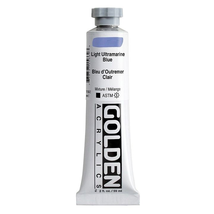 Akrilna boja GOLDEN Heavy Body 148 ml – 1566 svijetla ultramarin plava