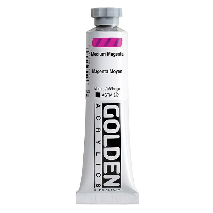 Akrilna boja GOLDEN Heavy Body 148 ml – 1570 srednja magenta