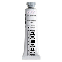 Akrilna boja GOLDEN Heavy Body 148 ml – 1573 titan ljubičasta blijeda