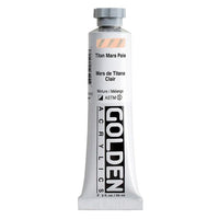 Akrilna boja GOLDEN Heavy Body 148 ml – 1576 titan mars blijeda
