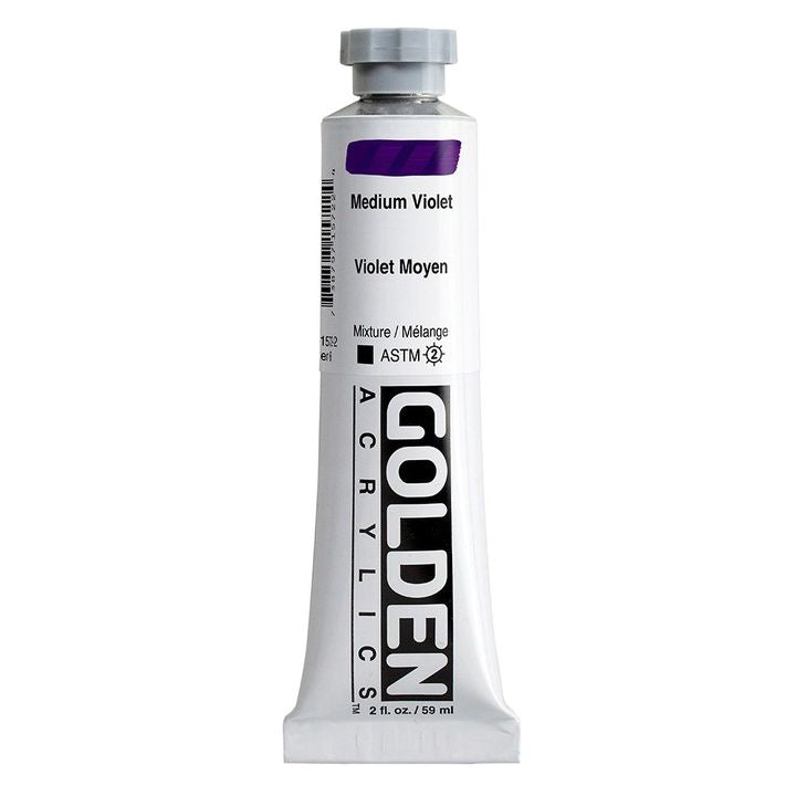 GOLDEN Heavy Body akrilna boja 59 ml – 1572 srednje ljubičasta